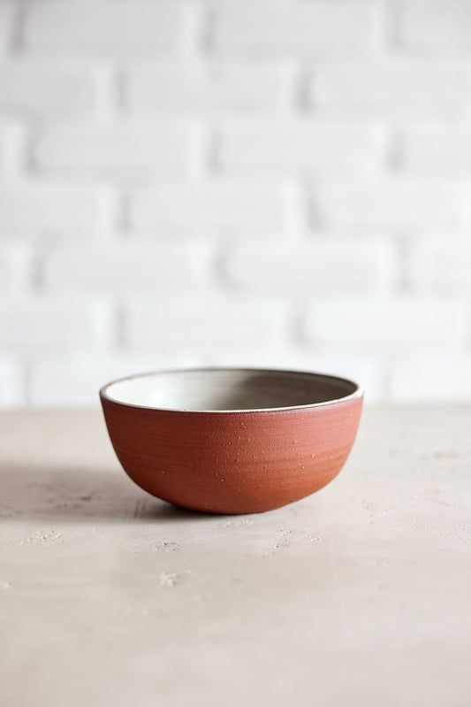 WHITE TERRA BOWL