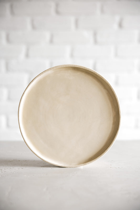 WARM WHITE PLATE